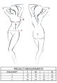 Боди Passion EVALIE BODY black S