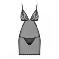 Пеньюар Obsessive Millagro та стрінги S/M