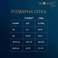 Бодістокінг з доступом Moonlight Model 01 XS-L Black, симетричний малюнок у вигляді крил