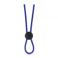Регулируемое эрекционное кольцо STAY HARD SILICONE LOOP BLUE