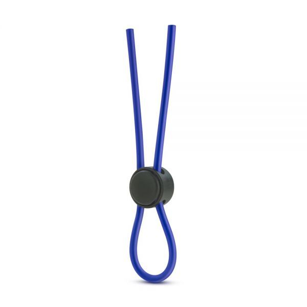 Регулируемое эрекционное кольцо STAY HARD SILICONE LOOP BLUE