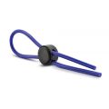 Регулируемое эрекционное кольцо STAY HARD SILICONE LOOP BLUE