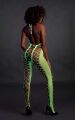 Бодистокинг - Ouch! Bodystocking With Halterneck Green, XS/XL
