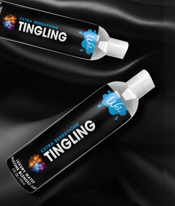 Лубрикант с охлаждением на водно-силиконовой основе Wet Tingling, 30 мл