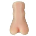 Мастурбатор c двумя входами Crazy Bull - Caroline soft skin, BM-009237N