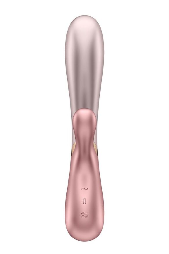T360179 Двойной смарт вибратор с функцией нагрева Satisfyer Hot Lover Pink