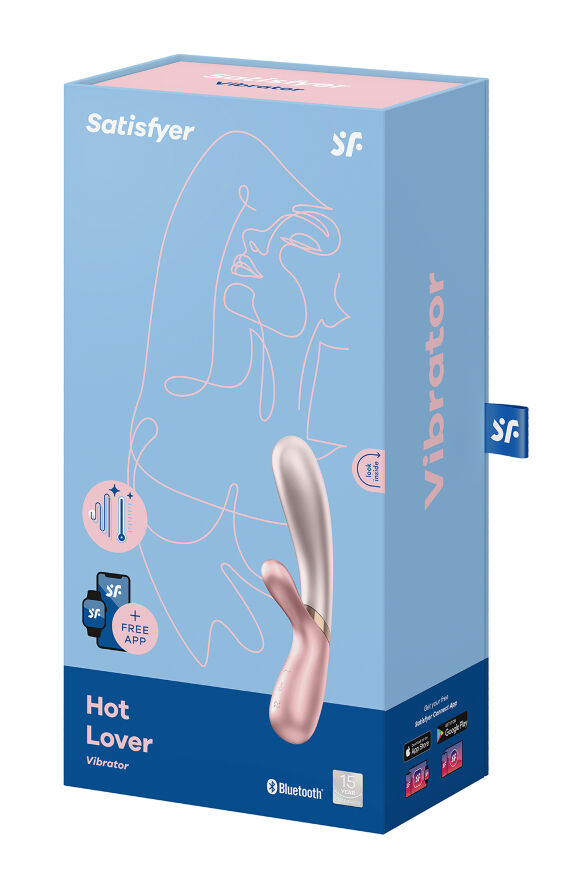 T360179 Двойной смарт вибратор с функцией нагрева Satisfyer Hot Lover Pink