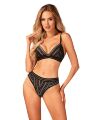  Набор белья Obsessive Natilya 2-pcs set XS/S