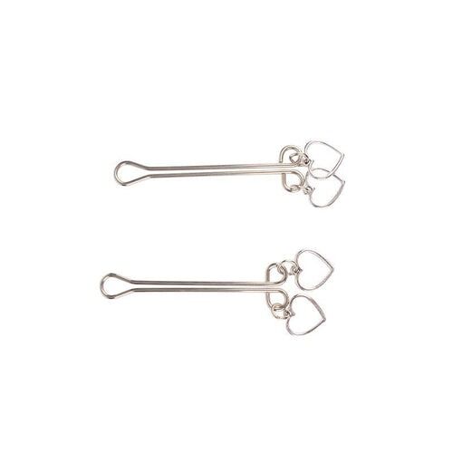 Зажимы на соски CHISA Fetish Fantasy Heart Nipple Clamps