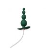 Анальный плаг с вибрацией Qingnan No.8 Mini Vibrating Anal Beads Green