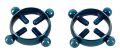 Затискачі для сосків - Bad Kitty Nipple Jewellery Blue