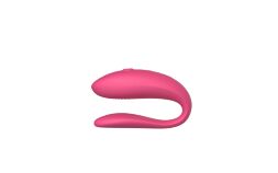 Смарт-вибратор для пар We-Vibe Sync Lite Pink, 10 виброрежимов, можно совмещать с проникающим сексом