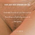 Масло-шиммер для волос и тела Bijoux Indiscrets SLOW SEX Hair and skin shimmer dry oil