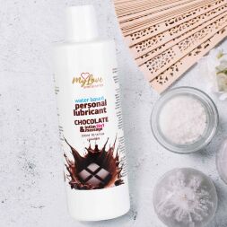 2в1 лубрикант та масажний гель - MyLove Aroma Series Intim&Massage Chocolate, 300 мл