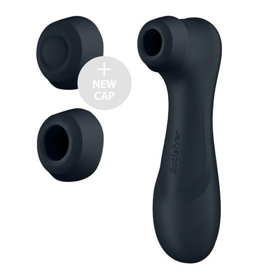 Кліторальний смарт стимулятор - Satisfyer Pro 2 Generation 3 With Liquid Air Black Bluetooth/(App)