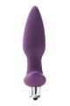 Вибрирующая анальная пробка Dream Toys Flirts, фиолетовая
