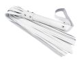 Флоггер из натуральной кожи Flirty Leather - White, BG-00034