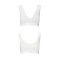 Спортивный топ из эластичного хлопка PS005 TOP white S - Passion