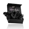 Набор для бондажа на кровать с манжетами для рук и ног Under Mattress Restraint Set, черный