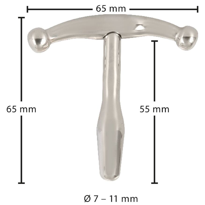 Стимулятор уретри  у формі молоточка - Penis Plug Anchor Medium