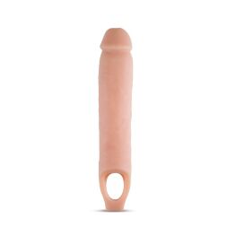 Насадка на член збільшує Blush Performance з петлею на мошонку, бежева, 21.6 х 5 см