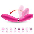 Оригінальний двосторонній вібростимулятор Y-подібної форми - Y-Wand Pink