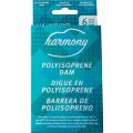 Серветка для орального сексу Harmony з поліізопрену, 6 шт.