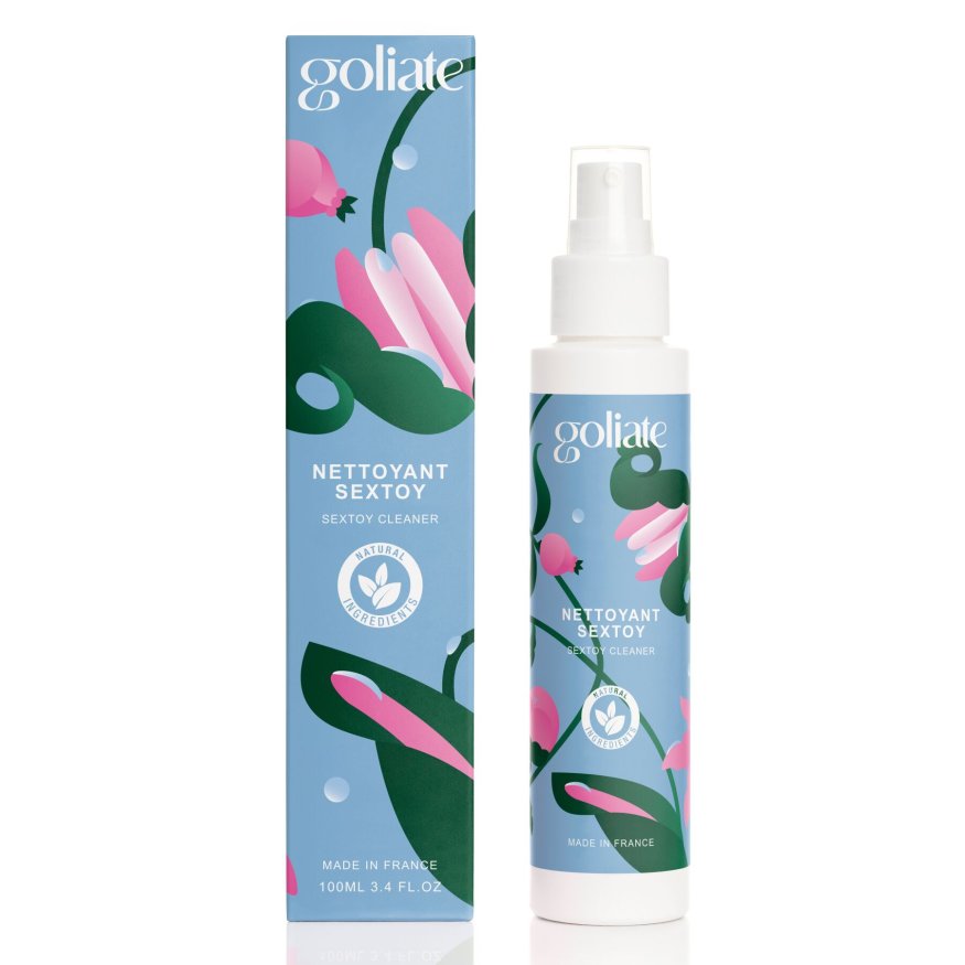 Антибактериальный спрей для игрушек Goliate Nettoyant Sextoy 100 мл, безопасный для тела