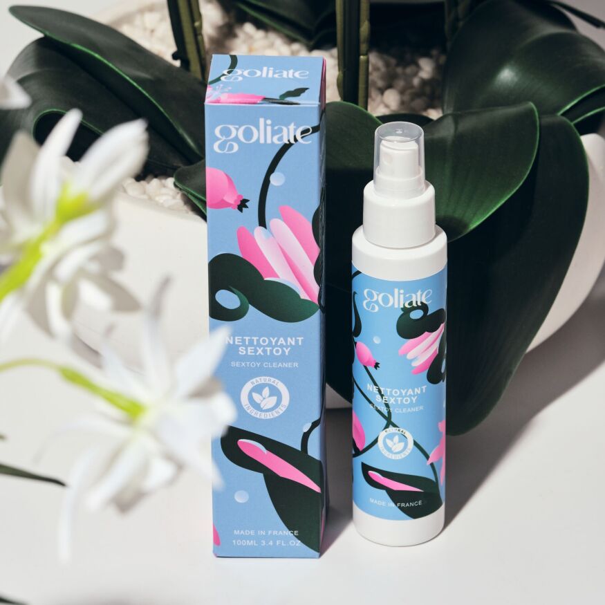 Антибактериальный спрей для игрушек Goliate Nettoyant Sextoy 100 мл, безопасный для тела