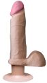 Вибратор с присоской Vibrating Realistic 6 Inch Ultraskyn Ur3 Cock - White