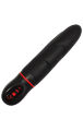Вибратор с оригинальным дизайном и ребристой поверхностю AMOR BIG VIBRATOR  ANGELUS Black (Приложение НЕ Функционирует!)