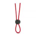 Регулируемое эрекционное кольцо STAY HARD SILICONE LOOP RED