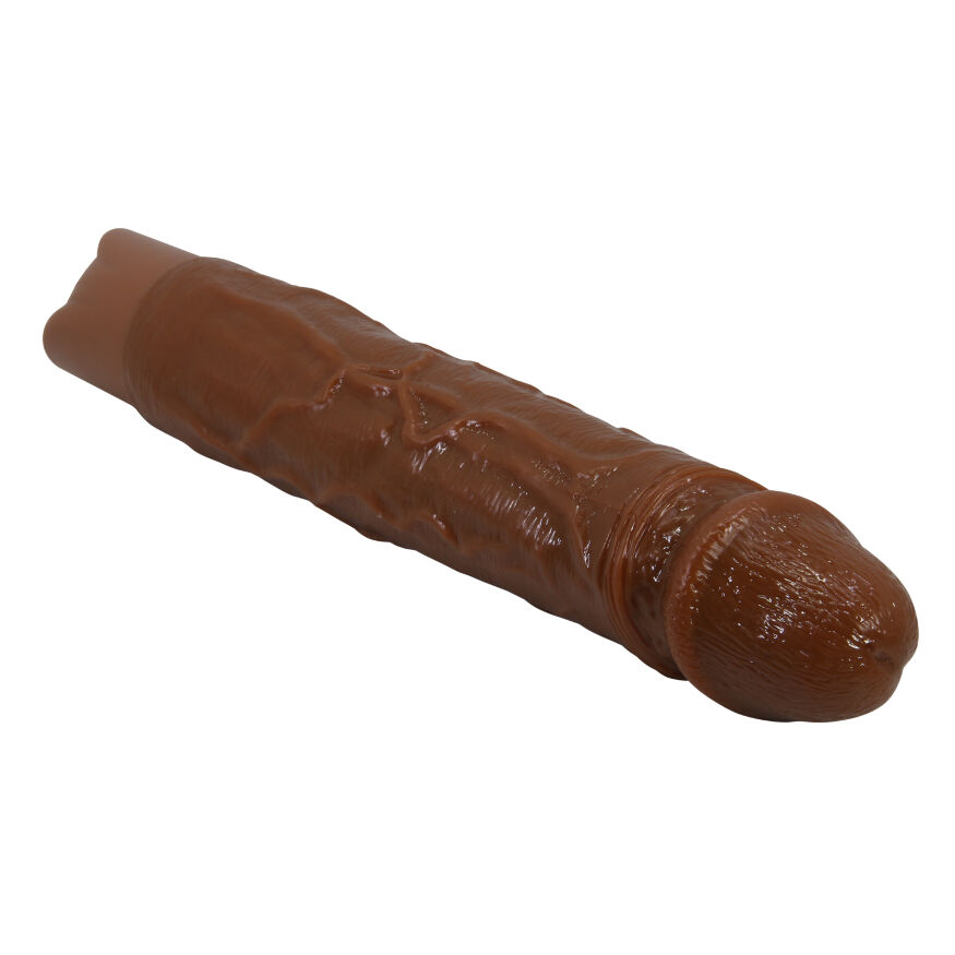 Реалістичний вібратор - Pretty Love Osric Realistic Vibrating Dildo Brown