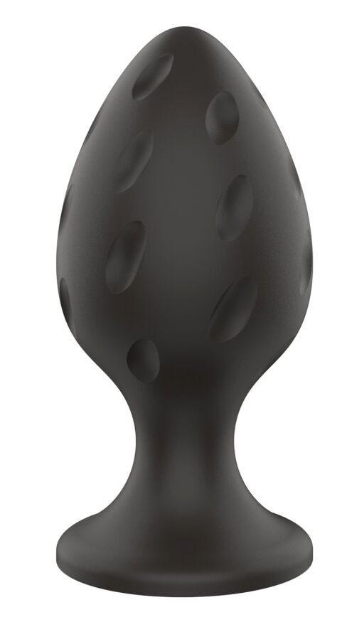 Анальний силиконовый плаг Boss Series - Silicone Anal Plug M 3,5 cm, BS7800020