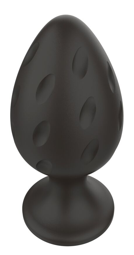Анальний силиконовый плаг Boss Series - Silicone Anal Plug M 3,5 cm, BS7800020