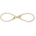 Жемчужный ошейник с поводком и наручниками LOCKINK Pearl Bondage &amp; Restraint Set