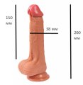Мягкий фаллоимитатор Xise Jack penis