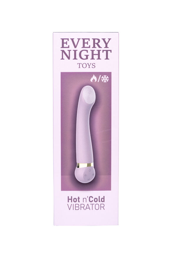 Выбратор с охлаждением и подогревом Every Night Toys для точки G, сиреневый