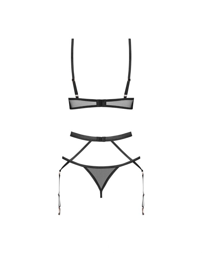 Комплект Obsessive Euridia 3-pcs set XL/2XL