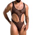 Изысканный боди Leon (черный)  L/XL - Passion