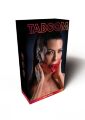 Кляп с декоративной розой Taboom Wild Roses Ball Gag черный-красный