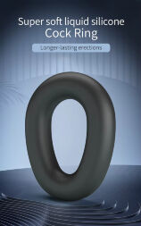 Эрекционное кольцо Crazy Bull - Vesper Silicone Cock Ring, BI-210243