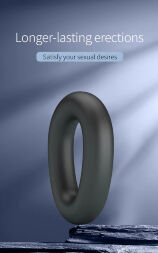 Эрекционное кольцо Crazy Bull - Vesper Silicone Cock Ring, BI-210243