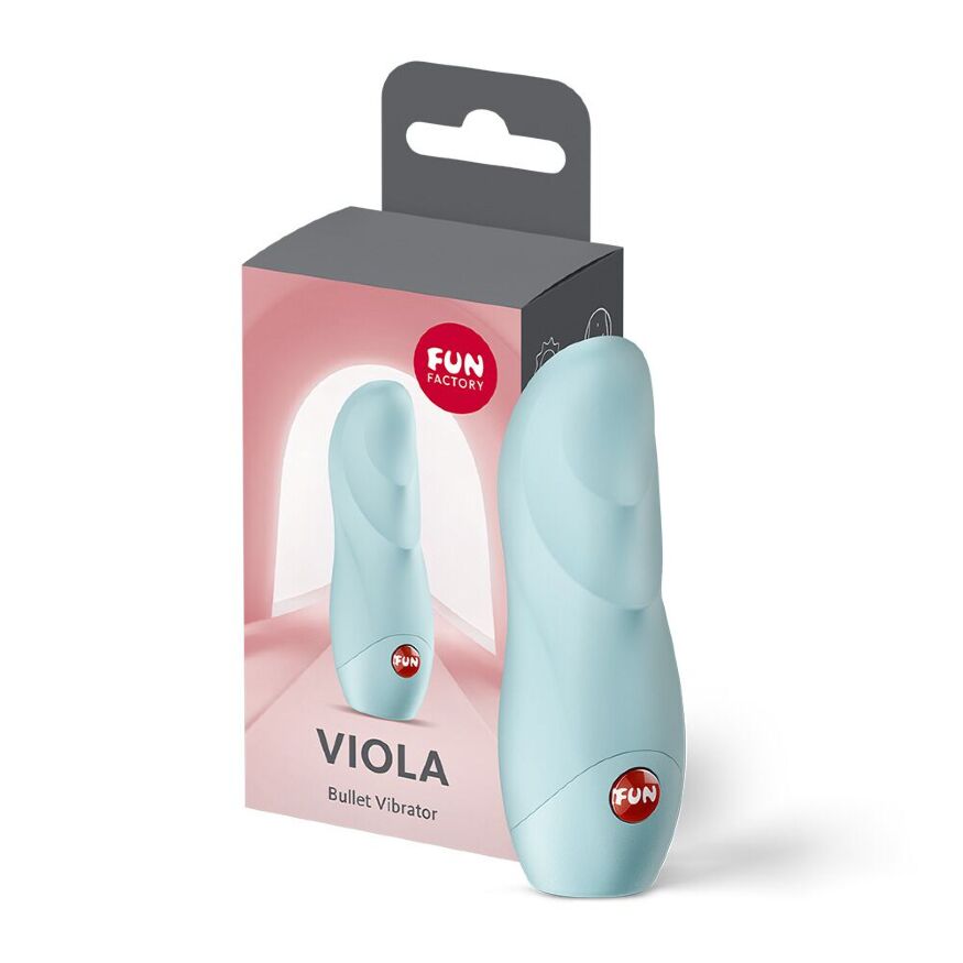Компактный вибратор Fun Factory Viola Ice Blue