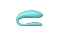 Смарт-вибратор для пар We-Vibe Sync Lite Aqua, 10 виброрежимов, можно совмещать с проникающим сексом