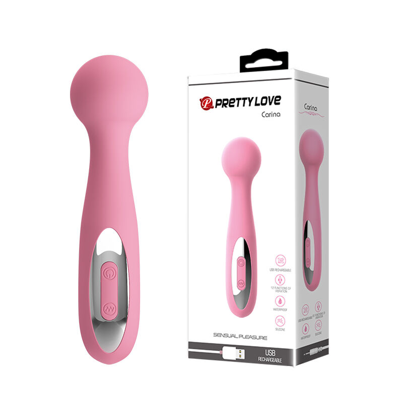 Вібромасажер - Pretty Love Carina Massager Light Pink