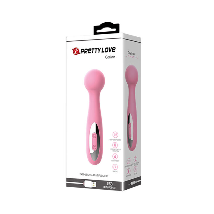 Вібромасажер - Pretty Love Carina Massager Light Pink