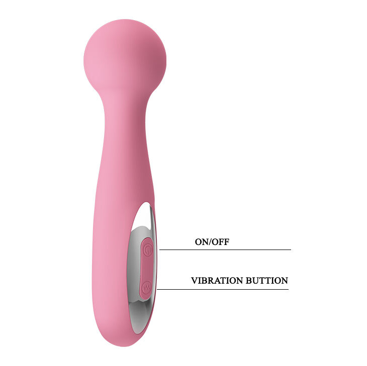 Вібромасажер - Pretty Love Carina Massager Light Pink