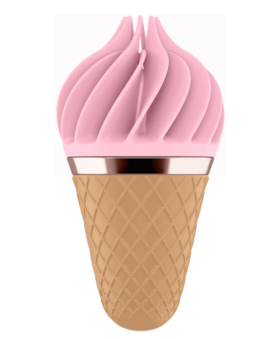 Вібратор у формі морозива - Satisfyer Sweet Treat Pink