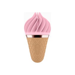 Вибратор в форме мороженого - Satisfyer Sweet Treat Pink